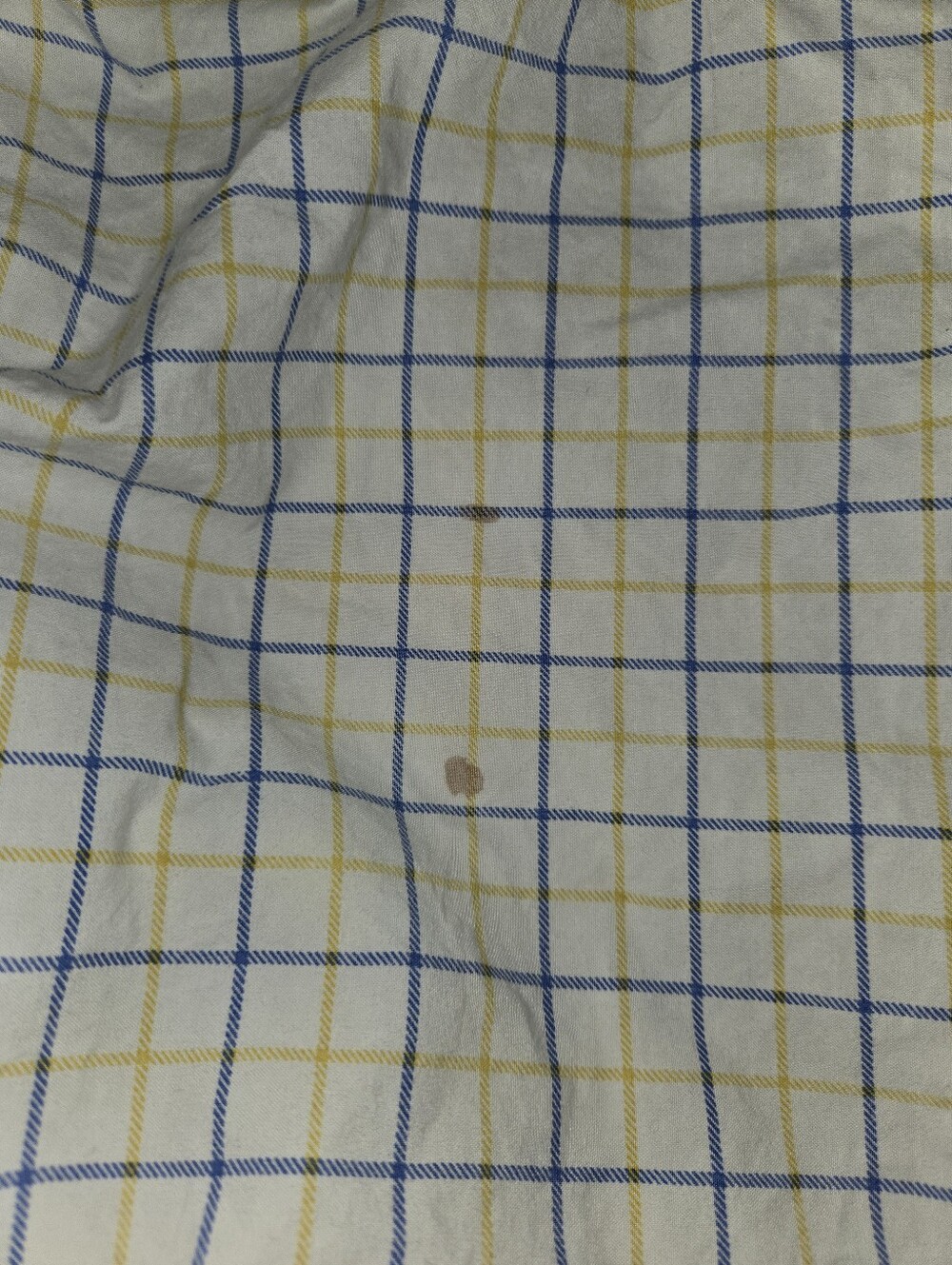 LAUREN Ralph Lauren Boylston White/ Blue/Yellow Plaid FULL Sheet Set Reposhing - Picture 3 of 5